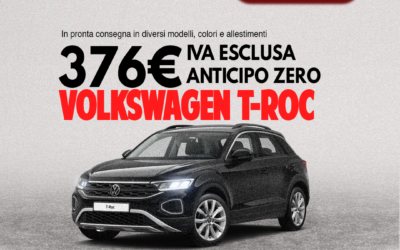 OFFERTA APRILE 2024 VOLKSWAGEN T-ROC